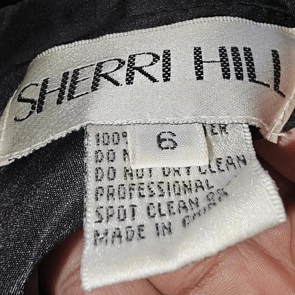 Sherri Hill Shimmery Blue/Purple Iridescent Ball Gown  6 Prom Dance Quinceanera - Picture 15 of 15